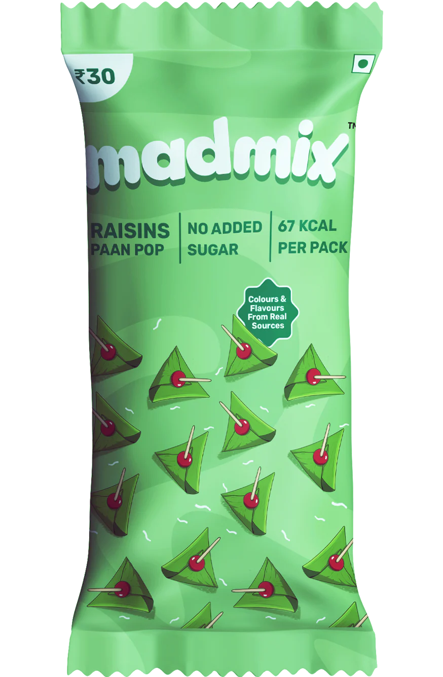 Madmix Raisin - Paan Pop 10 x 15 gms - 150 gms
