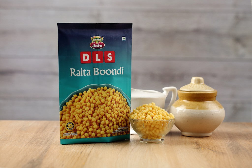 Aslee Paliwala Jain Pickles - Raita Bundi (Plain) - 400 gms