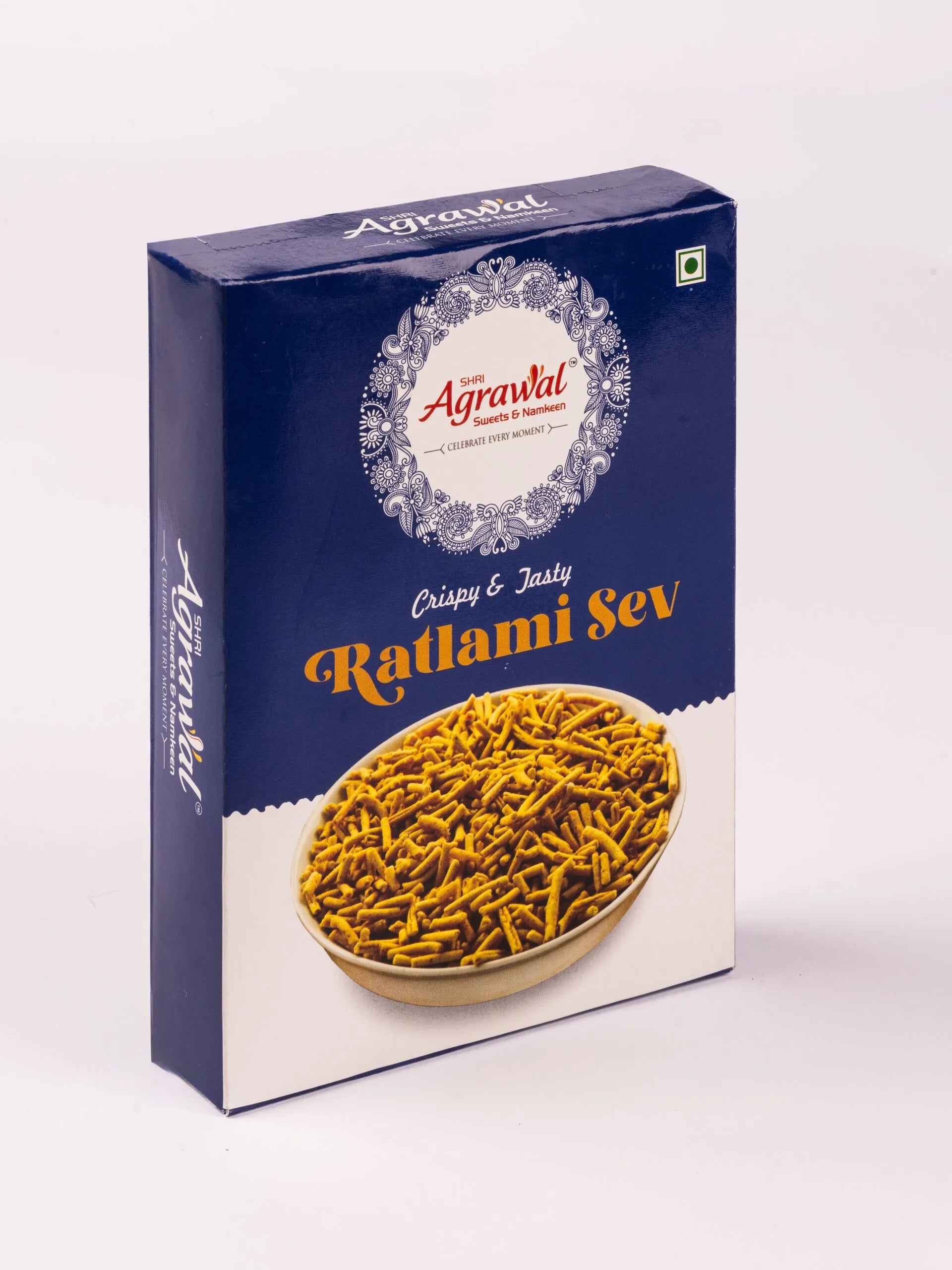 Shri Agrawal Sweets & Namkeen Ratlami Sev - 500 gms
