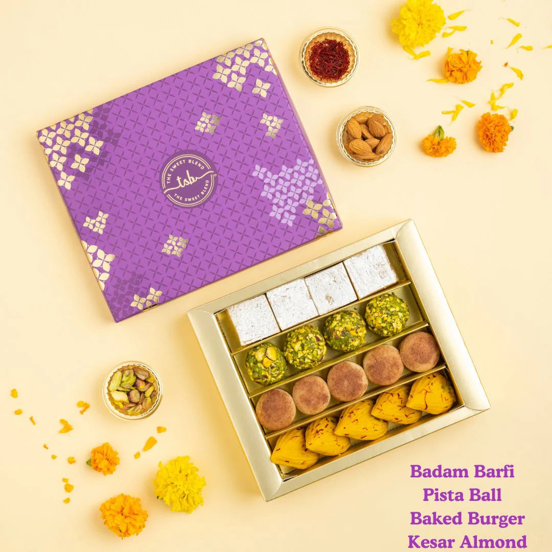 The Sweet Blend Royal Mithai Box - 500 gms