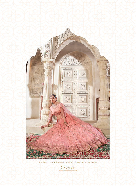 Dilruba Dhun Premium Net Lehenga | Ready To Wear Code-5031