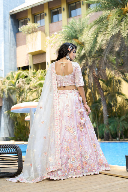 Rajsi Roop Couture Fendy Silk Lehenga | Ready To Wear Code-5051