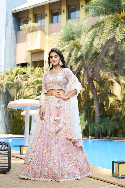 Rajsi Roop Couture Fendy Silk Lehenga | Ready To Wear Code-5051