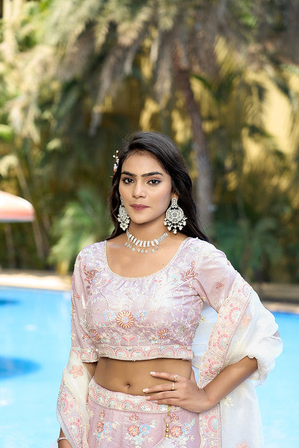 Rajsi Roop Couture Fendy Silk Lehenga | Ready To Wear Code-5051