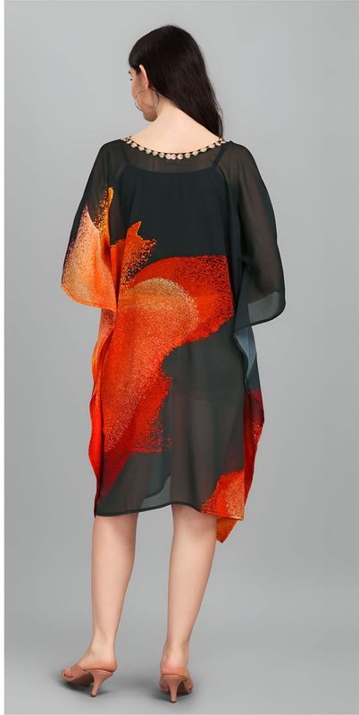 Noor-e-Rang Fusion Kaftan Collection | Ready To Wear AF6889 To AF6896