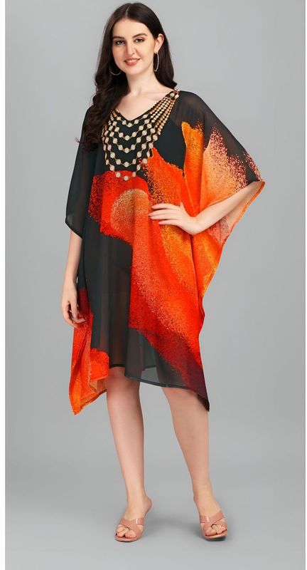 Noor-e-Rang Fusion Kaftan Collection | Ready To Wear AF6889 To AF6896