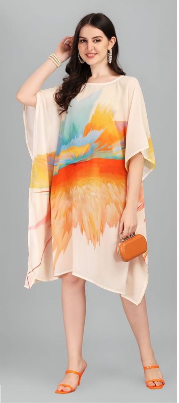 Noor-e-Rang Fusion Kaftan Collection | Ready To Wear AF6889 To AF6896