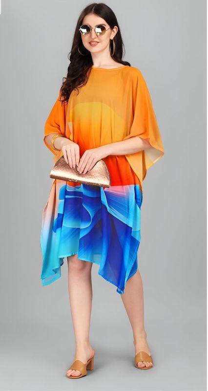 Noor-e-Rang Fusion Kaftan Collection | Ready To Wear AF6889 To AF6896