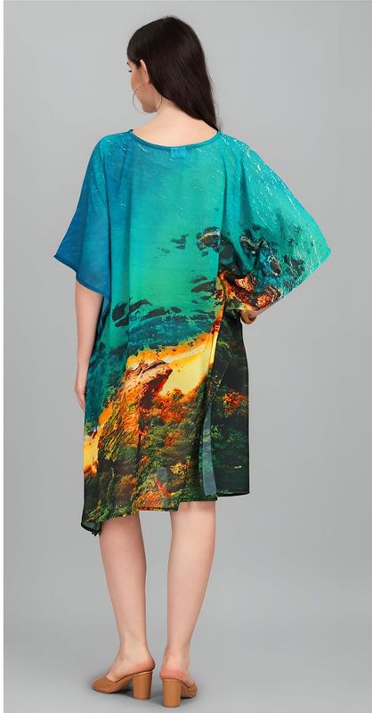 Noor-e-Rang Fusion Kaftan Collection | Ready To Wear AF6889 To AF6896