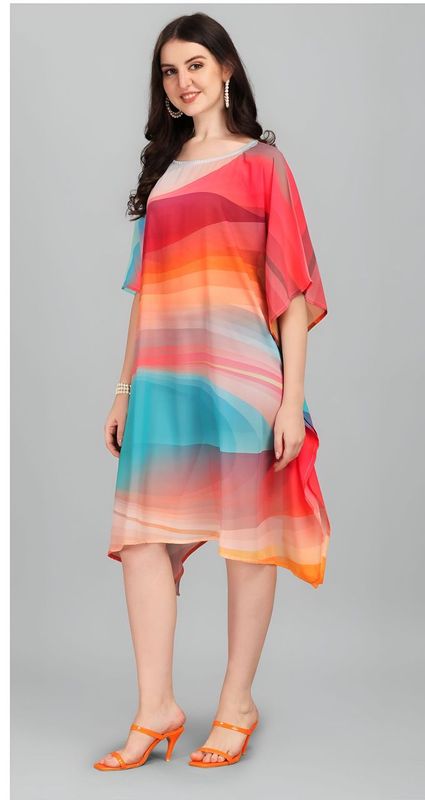 Noor-e-Rang Fusion Kaftan Collection | Ready To Wear AF6889 To AF6896