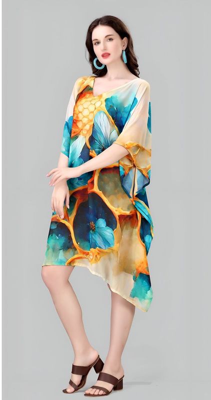 Saanjh Sutra Casual Kaftan Collection | Ready To Wear AF6905 To AF6912