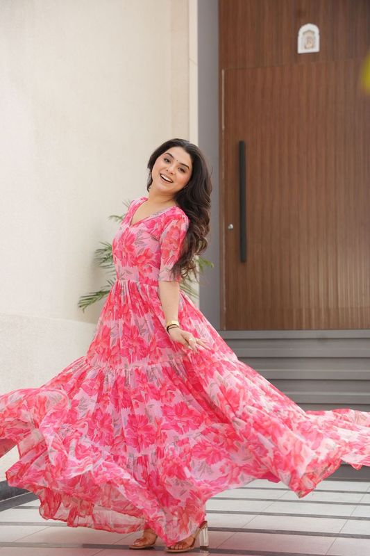 Swarg Saaz Draped Gown Collection | Ready To Wear AF6918 To AF6920