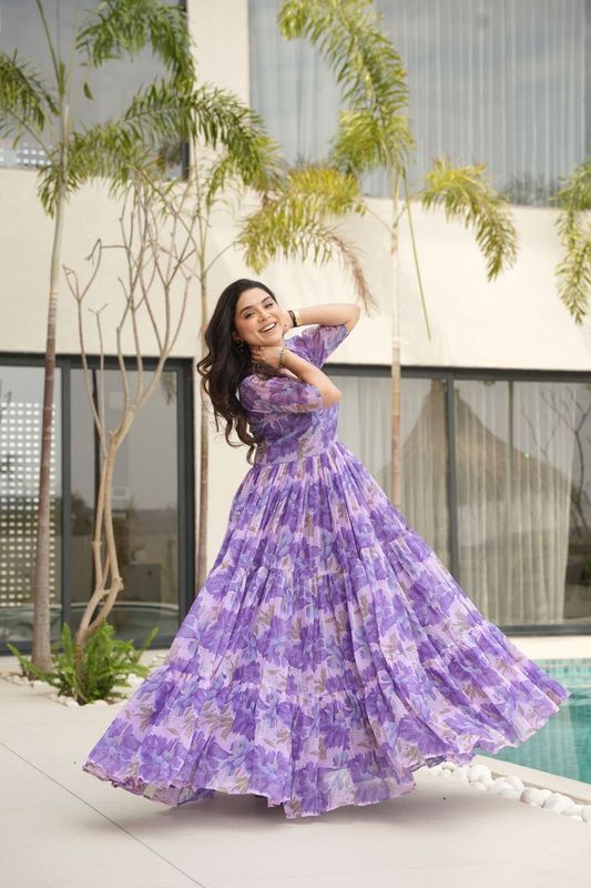 Swarg Saaz Draped Gown Collection | Ready To Wear AF6918 To AF6920