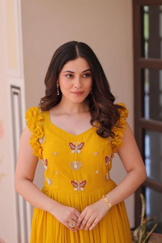 Mehekti Muskaan Gown Collection | Ready To Wear AF6926 To AF6928