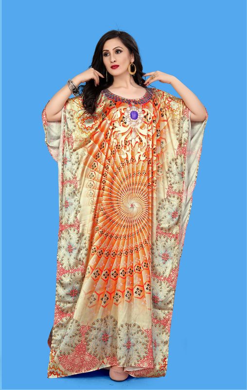 Nazaara Nights Kaftan Series Collection | Ready To Wear AF6931 To AF6938