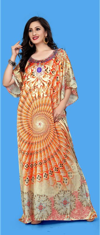 Nazaara Nights Kaftan Series Collection | Ready To Wear AF6931 To AF6938