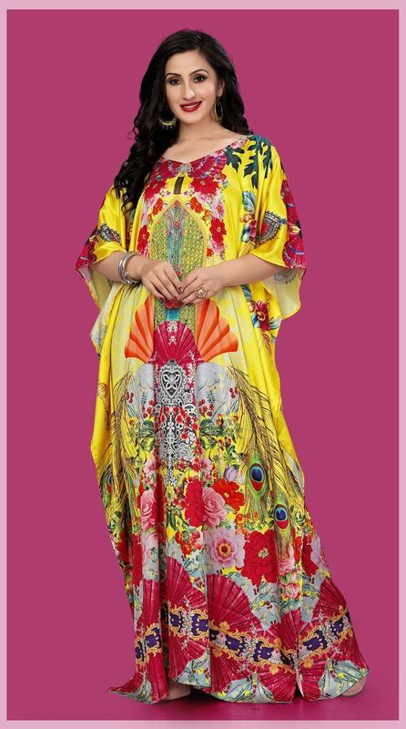 Nazaara Nights Kaftan Series Collection | Ready To Wear AF6931 To AF6938