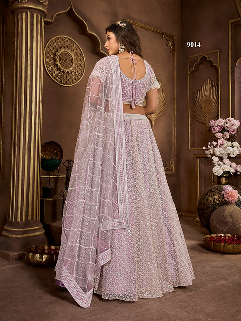 Silsila Sitare Premium Net With Sequance Lehenga | Ready To Wear Code-9014