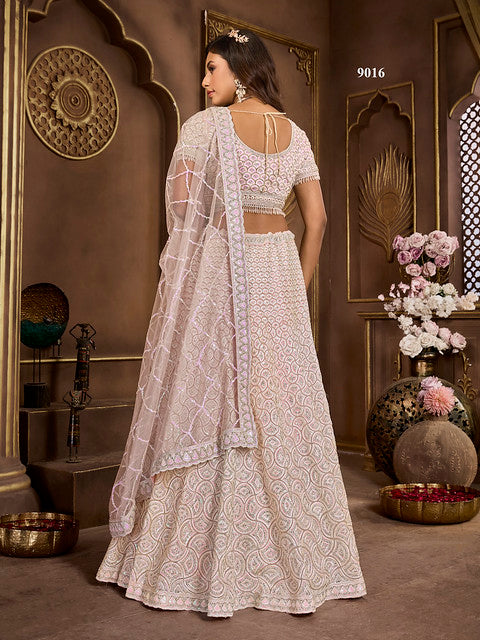 Special Premium Net With Zarkan Lehenga | Ready To Wear Code-9016