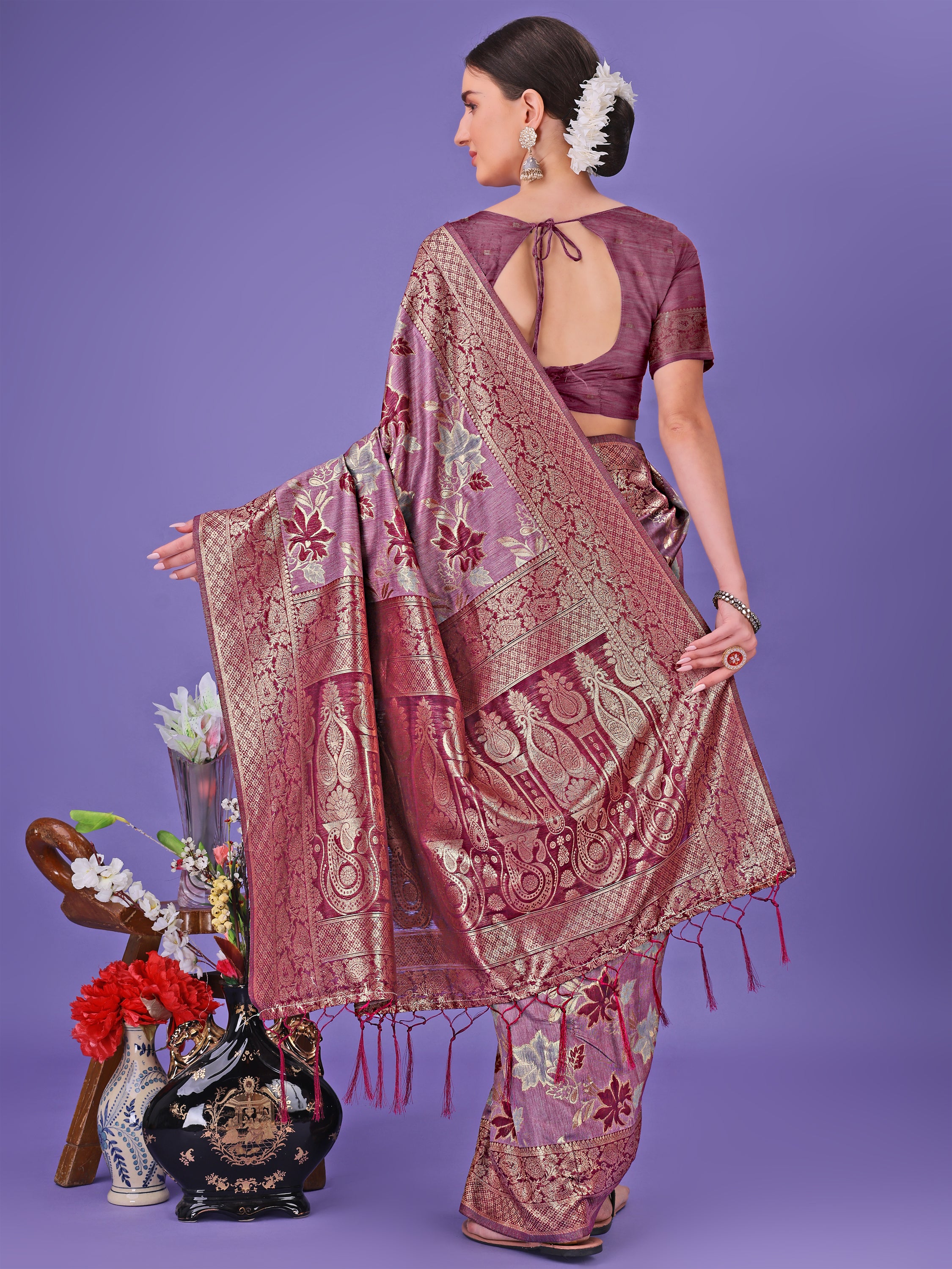 Rangrez Raag Cotton Sarees Collection | Ready To Wear SKU - ASFLO2001 to 07