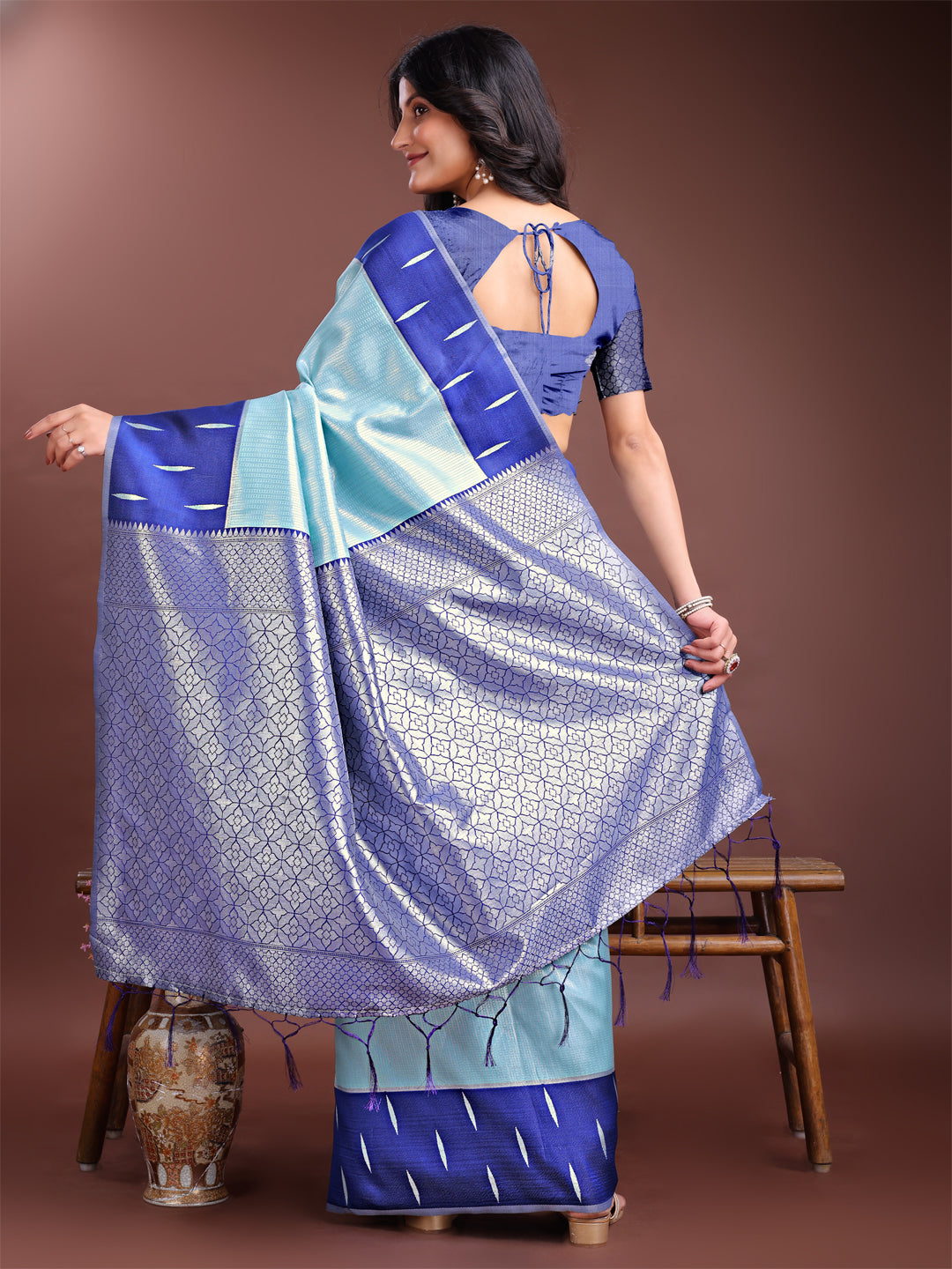 Chandrika Charm Lichi Silks Saree Collection | Ready To Wear SKU - ASDAI1001 to 08