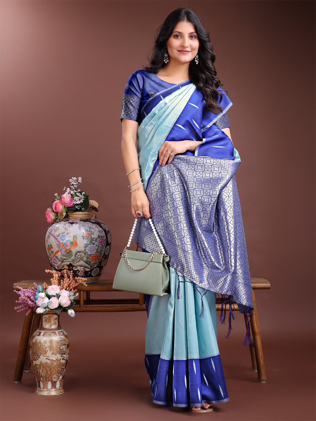 Chandrika Charm Lichi Silks Saree Collection | Ready To Wear SKU - ASDAI1001 to 08