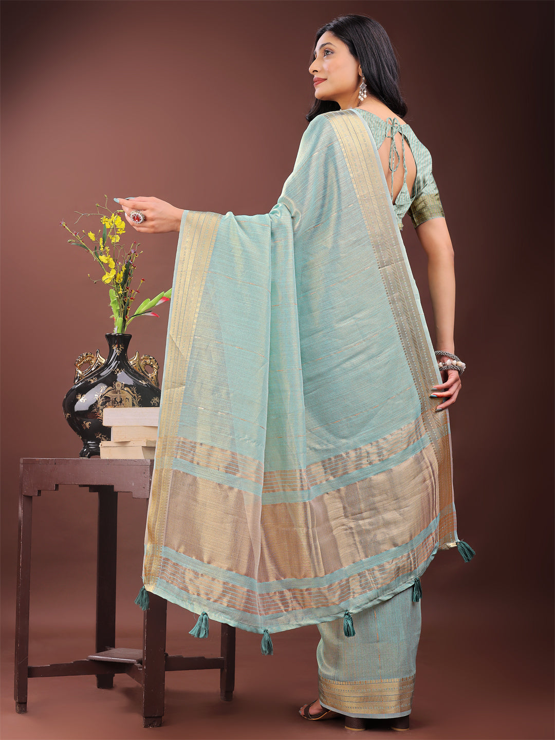 Pehro Organza Stories Sarees Collection | Ready To Wear SKU - SWSHA1001 to 06