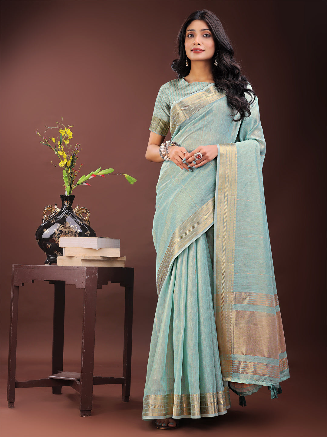 Pehro Organza Stories Sarees Collection | Ready To Wear SKU - SWSHA1001 to 06