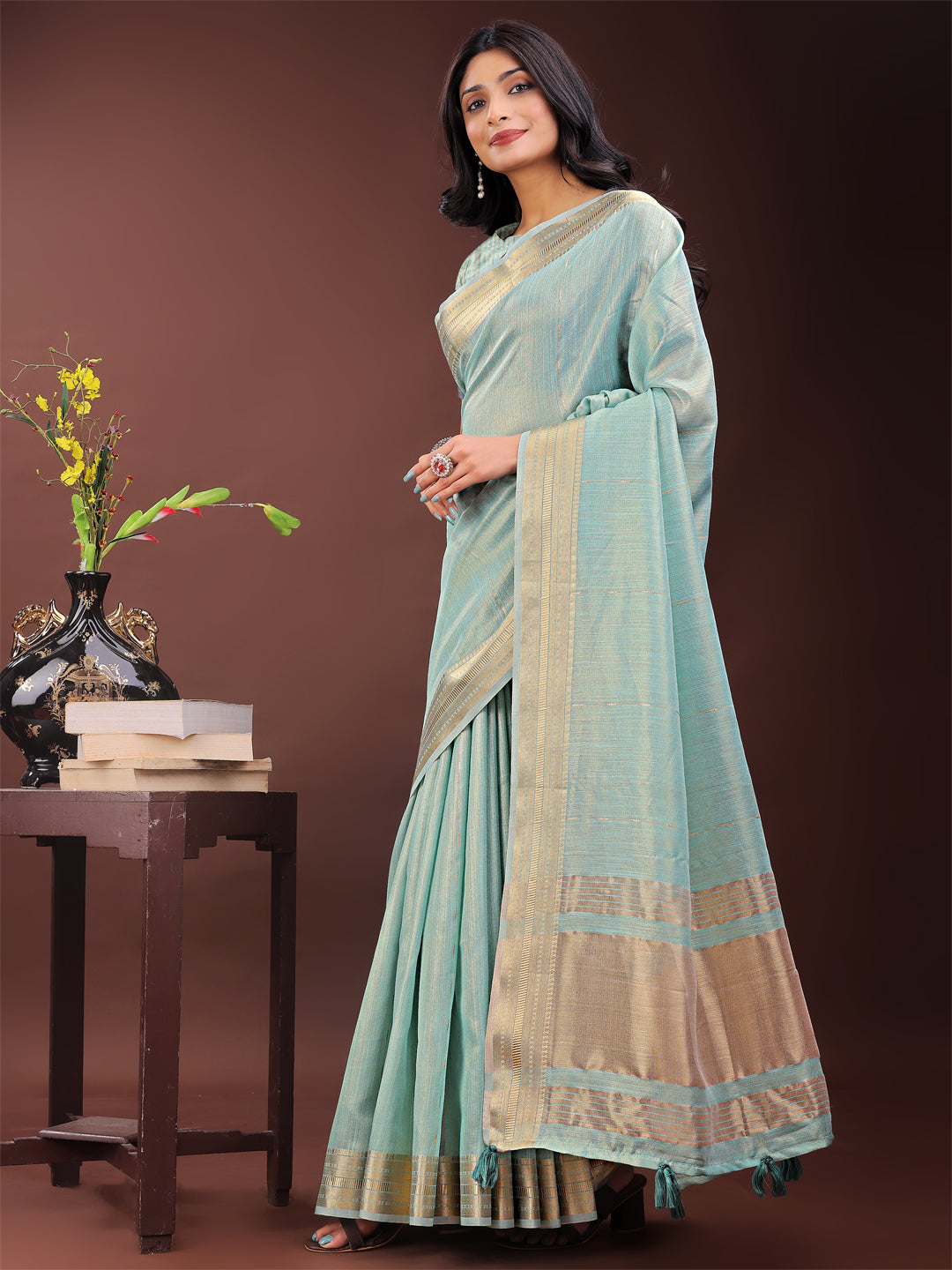 Pehro Organza Stories Sarees Collection | Ready To Wear SKU - SWSHA1001 to 06