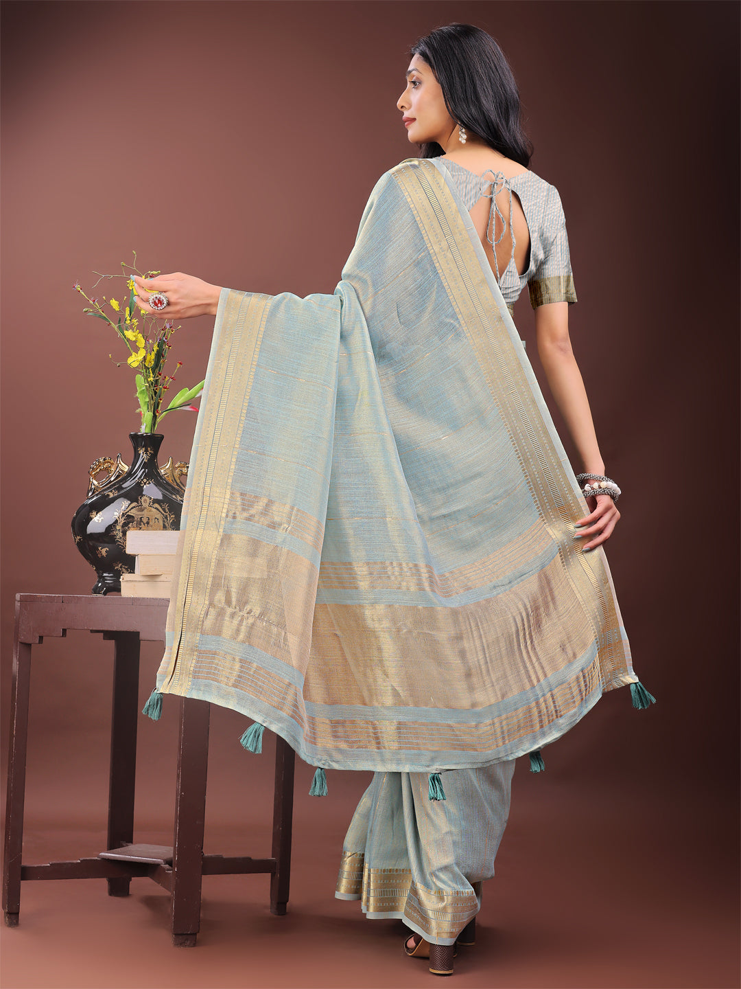 Pehro Organza Stories Sarees Collection | Ready To Wear SKU - SWSHA1001 to 06