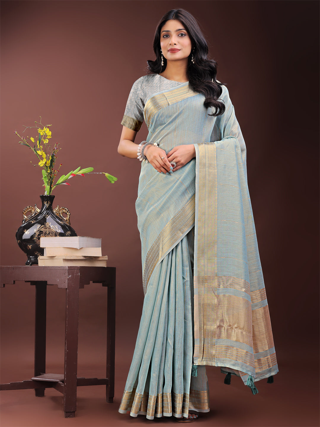 Pehro Organza Stories Sarees Collection | Ready To Wear SKU - SWSHA1001 to 06