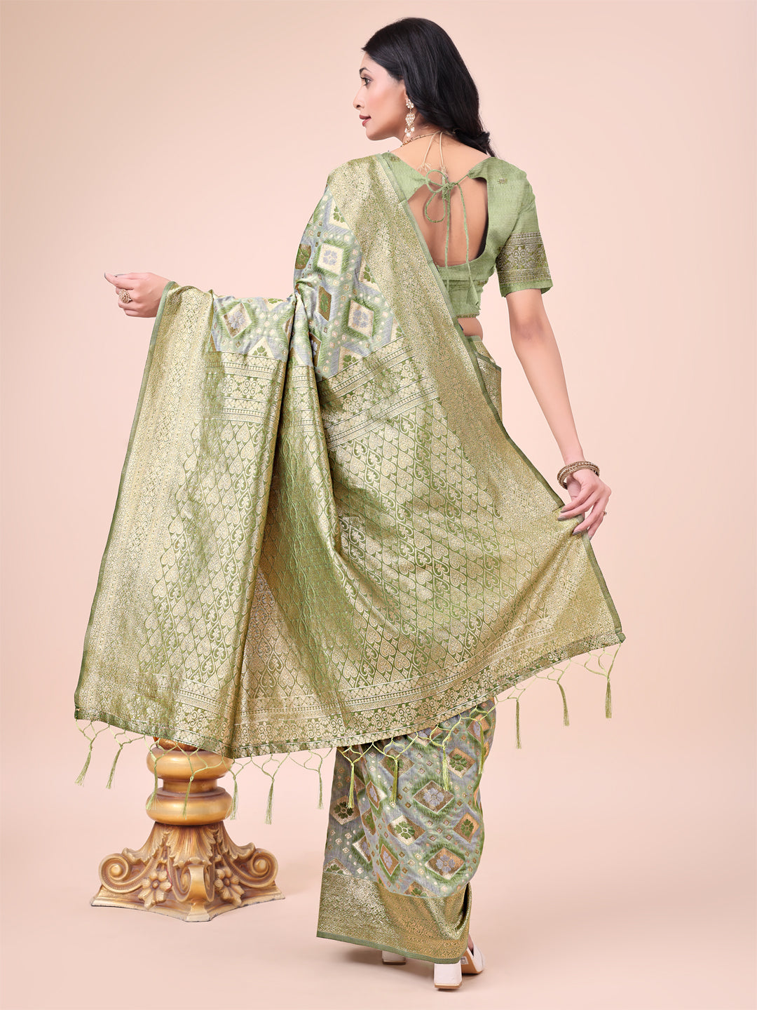 Saanwariya Sutra Cotton Sarees Collection | Ready To Wear SKU - ASSHU1001 to 05