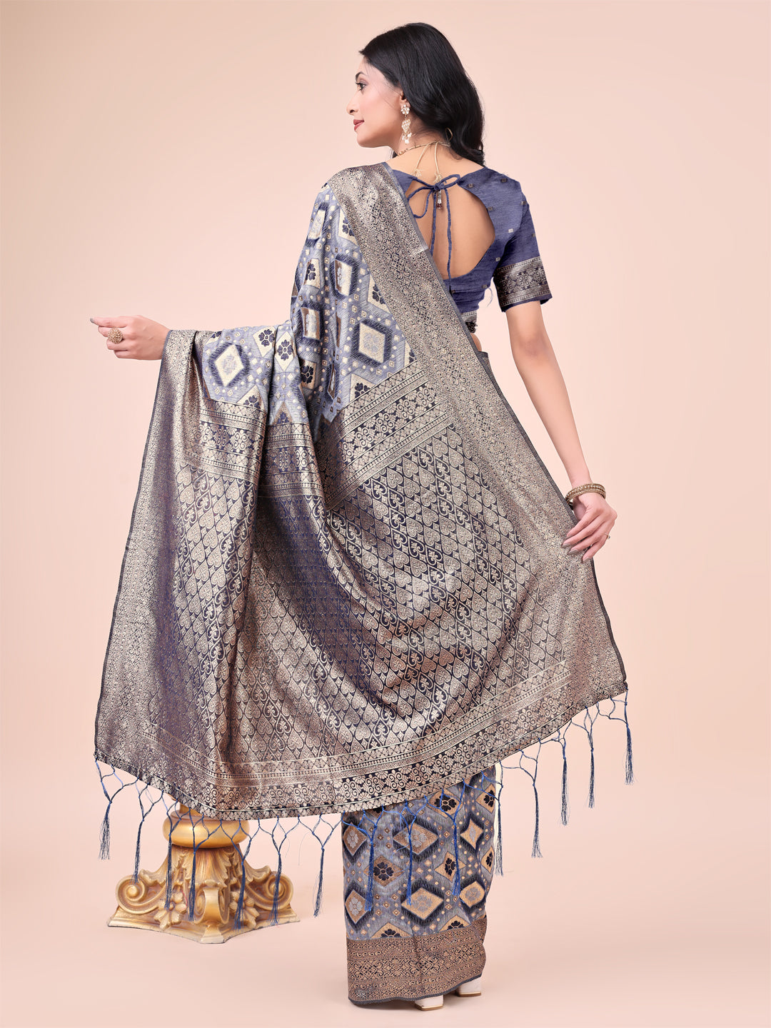 Saanwariya Sutra Cotton Sarees Collection | Ready To Wear SKU - ASSHU1001 to 05