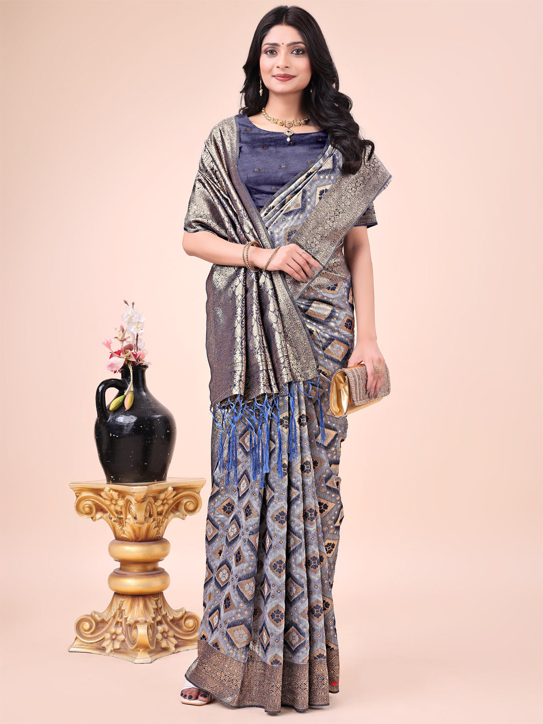 Saanwariya Sutra Cotton Sarees Collection | Ready To Wear SKU - ASSHU1001 to 05