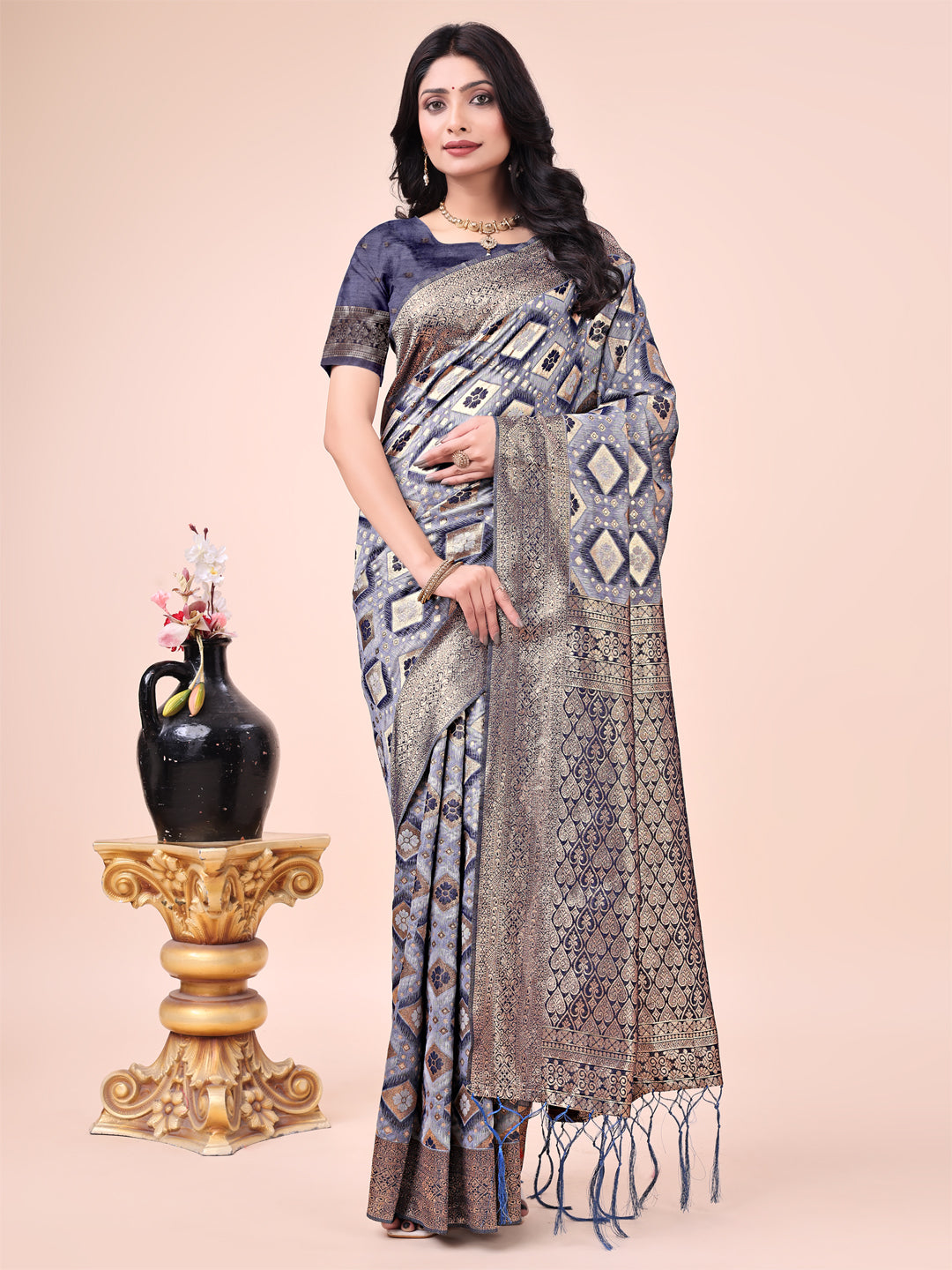 Saanwariya Sutra Cotton Sarees Collection | Ready To Wear SKU - ASSHU1001 to 05