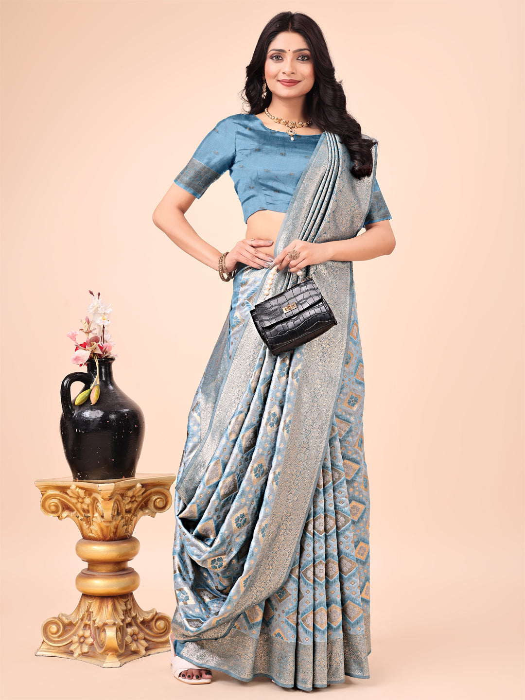 Saanwariya Sutra Cotton Sarees Collection | Ready To Wear SKU - ASSHU1001 to 05