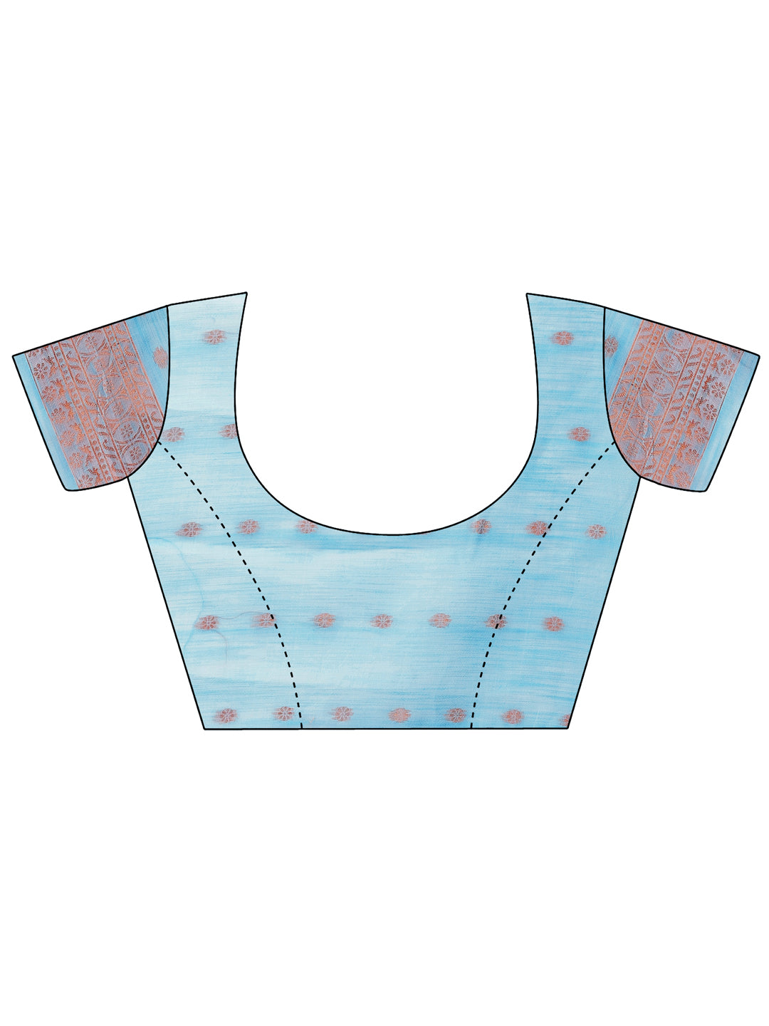 Special Zeenat Zariya Saree | Sky Blue Color | Ready To Wear SKU-ASNAZ2001