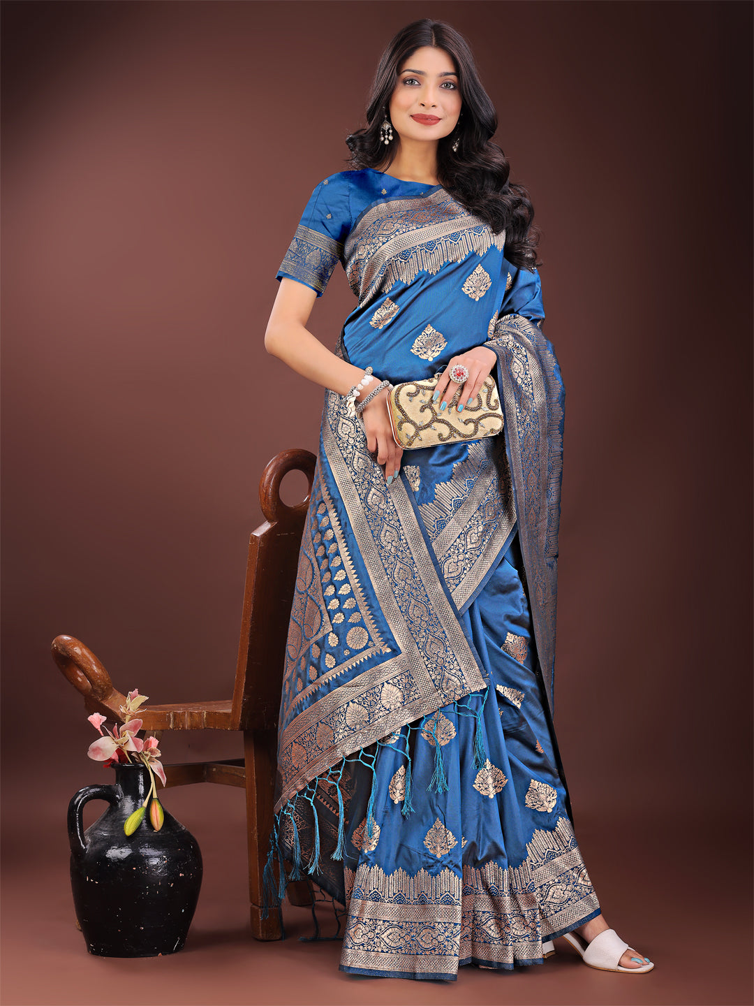 Kalamkari Katha Saree Collection| Ready To Wear SKU-ASTAN1001 To 06