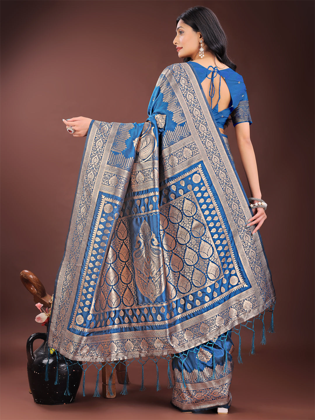 Kalamkari Katha Saree Collection| Ready To Wear SKU-ASTAN1001 To 06