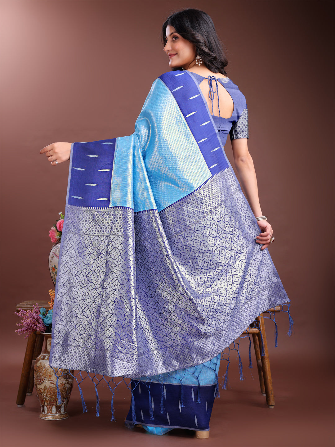 Chandrika Charm Lichi Silks Saree Collection | Ready To Wear SKU - ASDAI1001 to 08