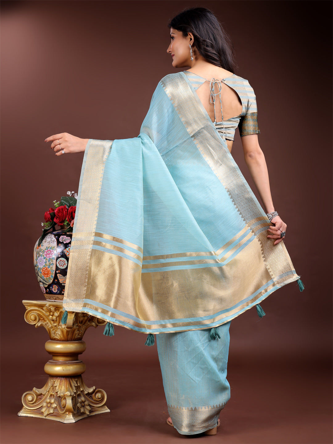 Aarambh Cotton Grace Saree Collection| Ready To Wear SKU-SWBEL1001 to 06