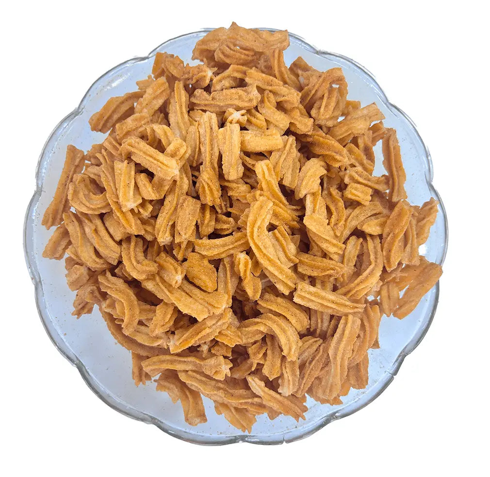 Bhole G Namkeen & Wafers Spicy Soya Szechuan Sticks - 400 gms