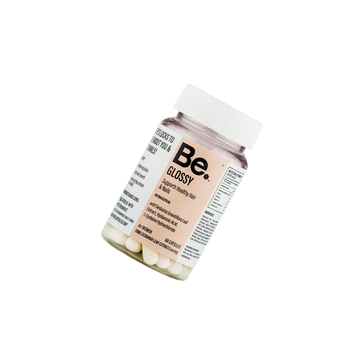 The Be Life Support Healthy Hair & Nails - 60 Capsules