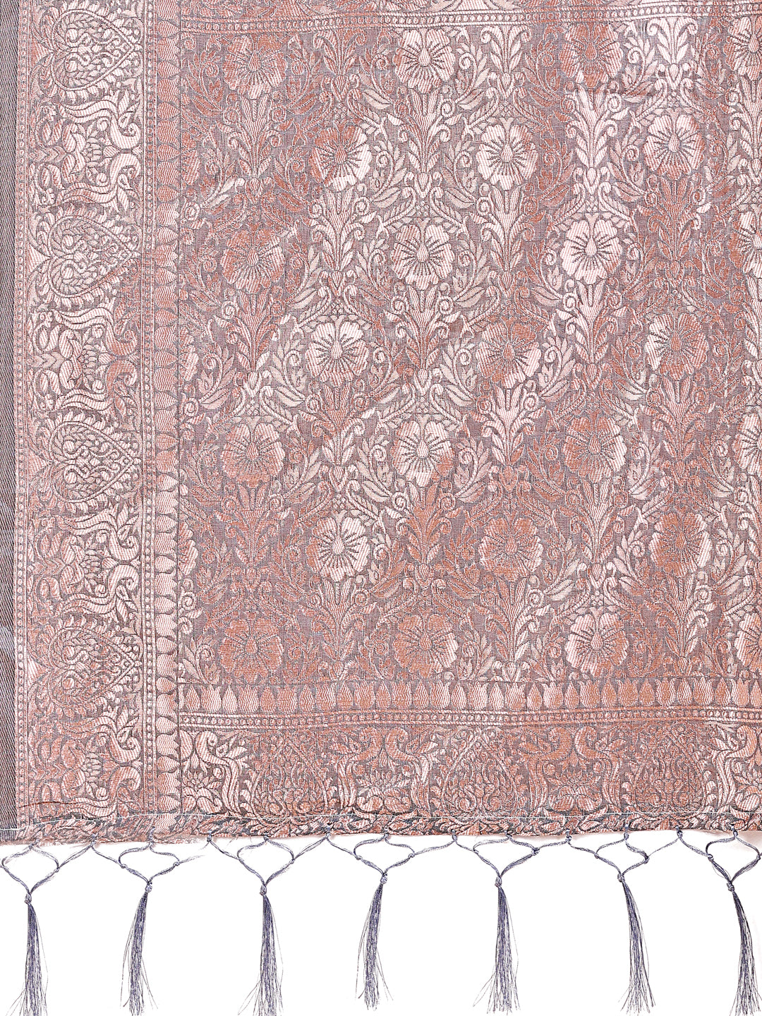 Saaz-e-Sukoon Linen Cotton Series Sarees Collection | Ready To Wear SKU - ASSUR1001 to 06