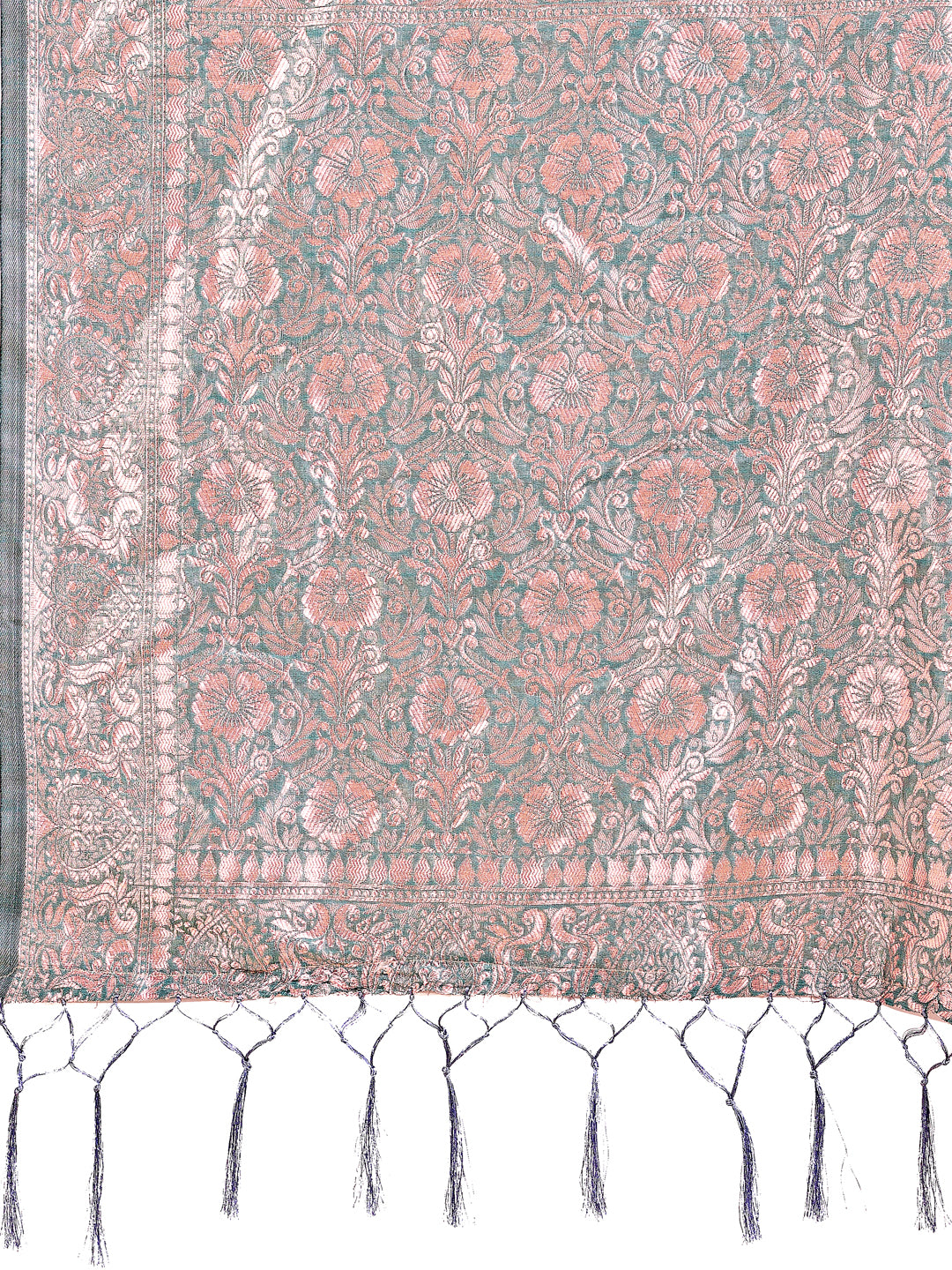 Saaz-e-Sukoon Linen Cotton Series Sarees Collection | Ready To Wear SKU - ASSUR1001 to 06