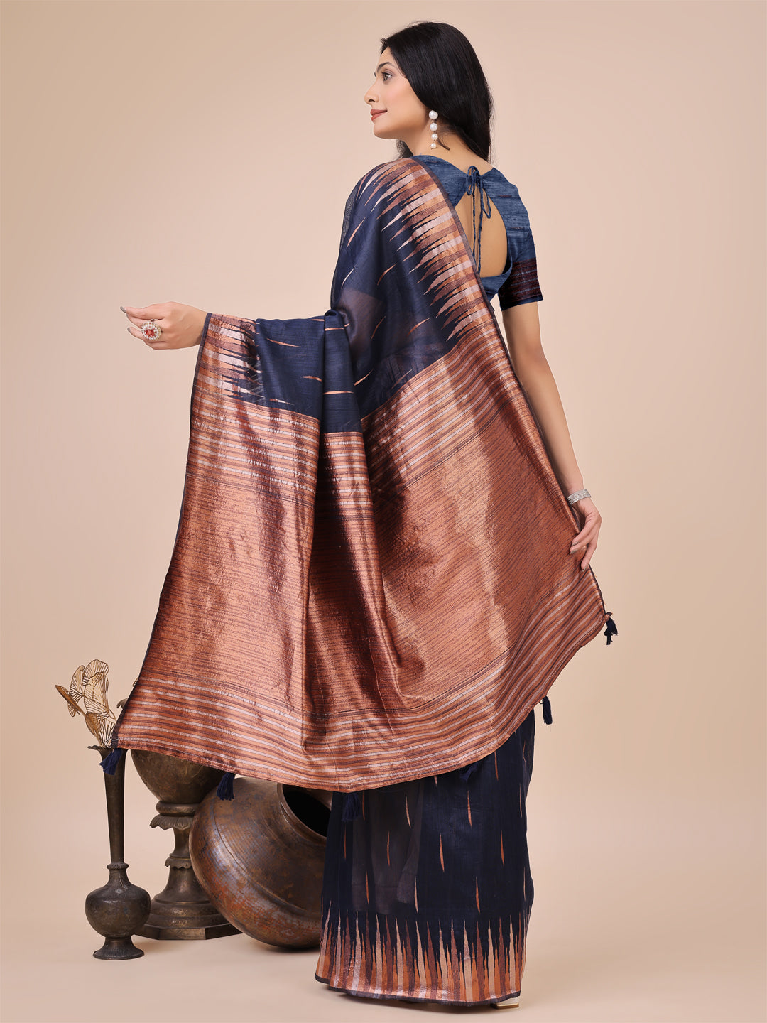 Anmol Anubhav Linen Cotton Series Sarees Collection | Ready To Wear SKU - ASTAR1001 to 06