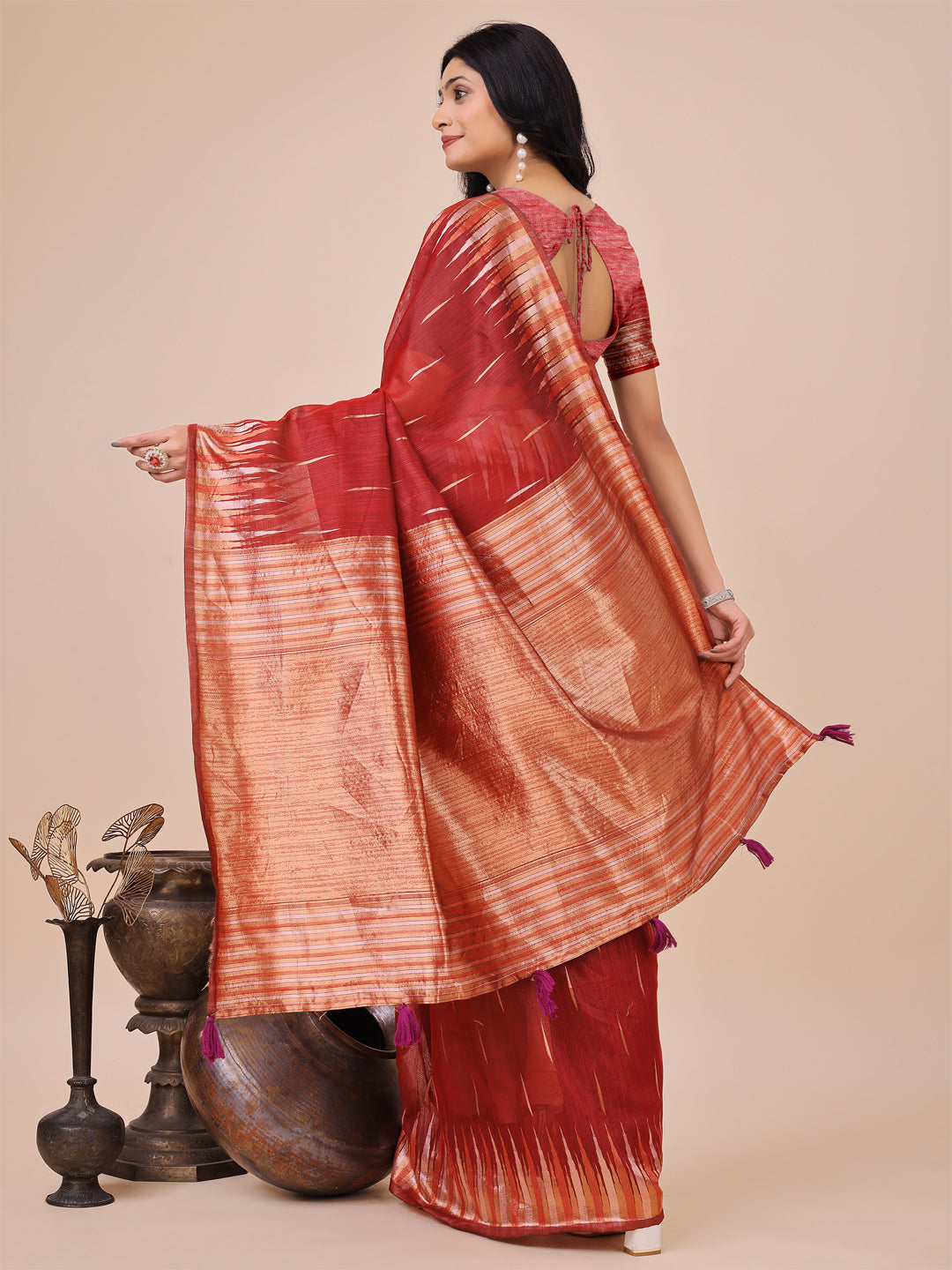 Anmol Anubhav Linen Cotton Series Sarees Collection | Ready To Wear SKU - ASTAR1001 to 06