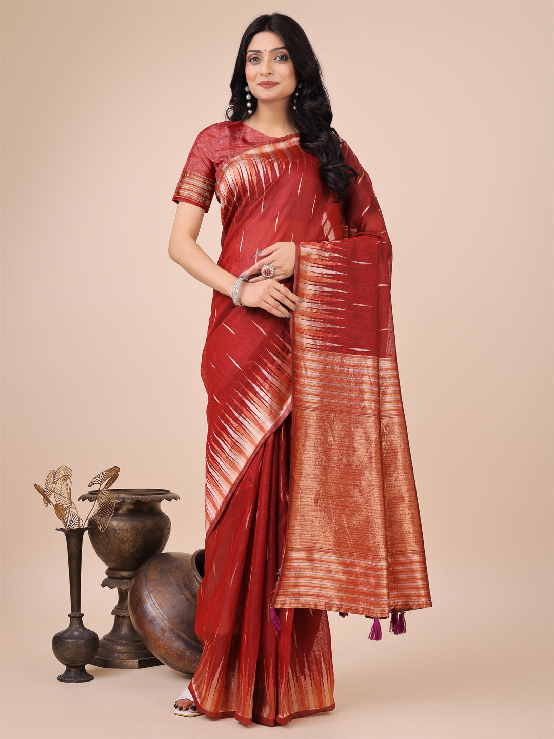 Anmol Anubhav Linen Cotton Series Sarees Collection | Ready To Wear SKU - ASTAR1001 to 06