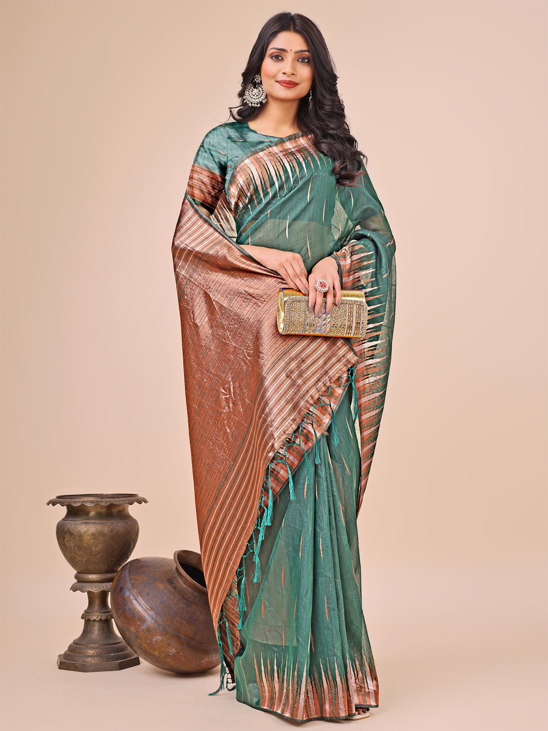 Anmol Anubhav Linen Cotton Series Sarees Collection | Ready To Wear SKU - ASTAR1001 to 06