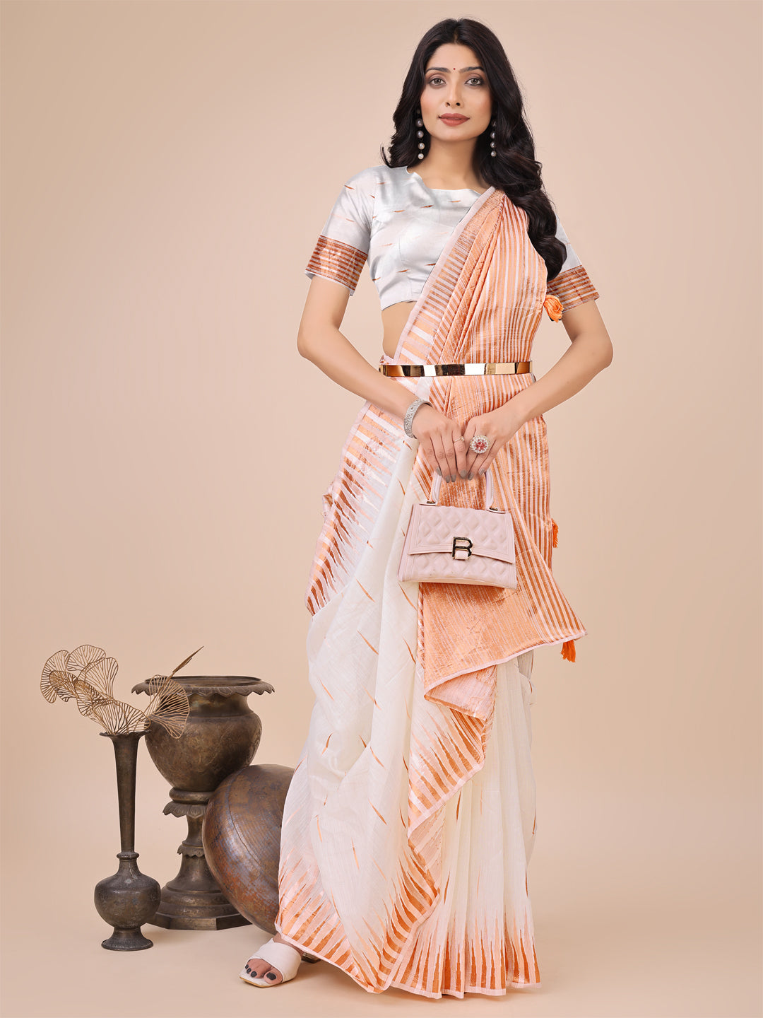 Anmol Anubhav Linen Cotton Series Sarees Collection | Ready To Wear SKU - ASTAR1001 to 06